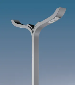 Integrert LED Solar Street Light