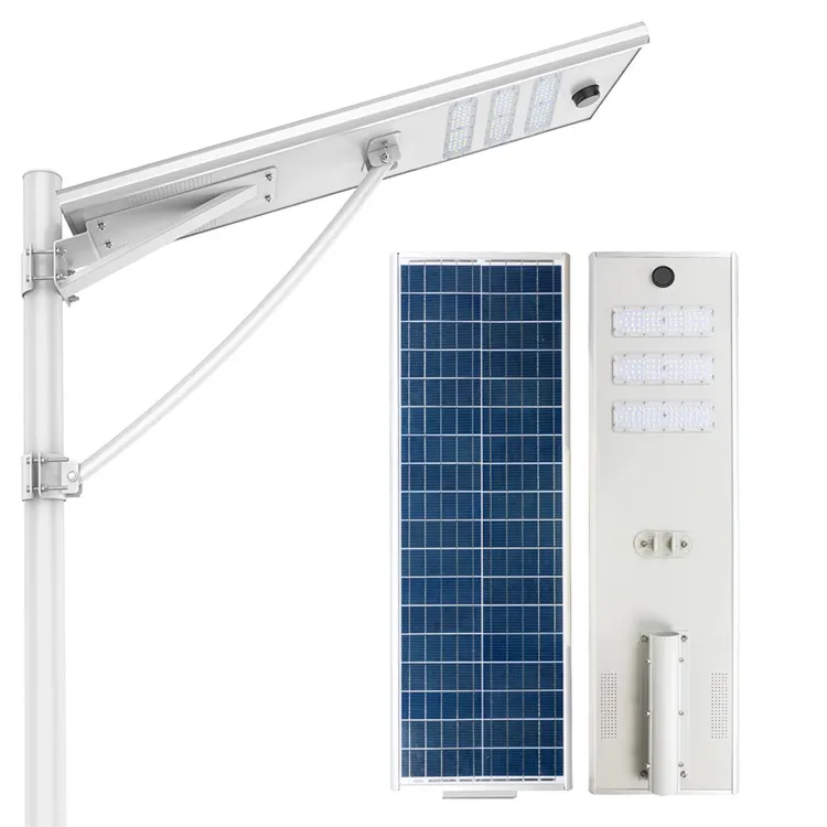 Solar integrert lampe